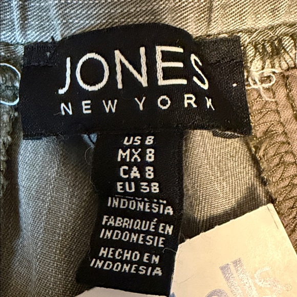 Jones New York Lyocell Pants Size 8 Soft Pull-On Travel Lounge Pants New - Picture 2 of 6